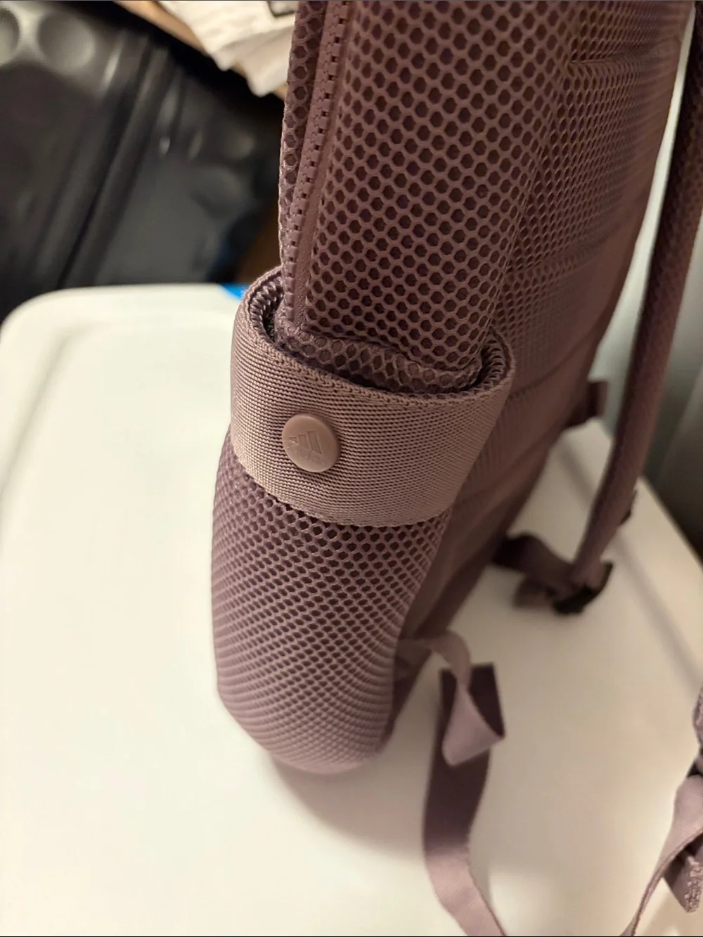 adidas Mauve Mesh Backpack - Picture 5 of 15